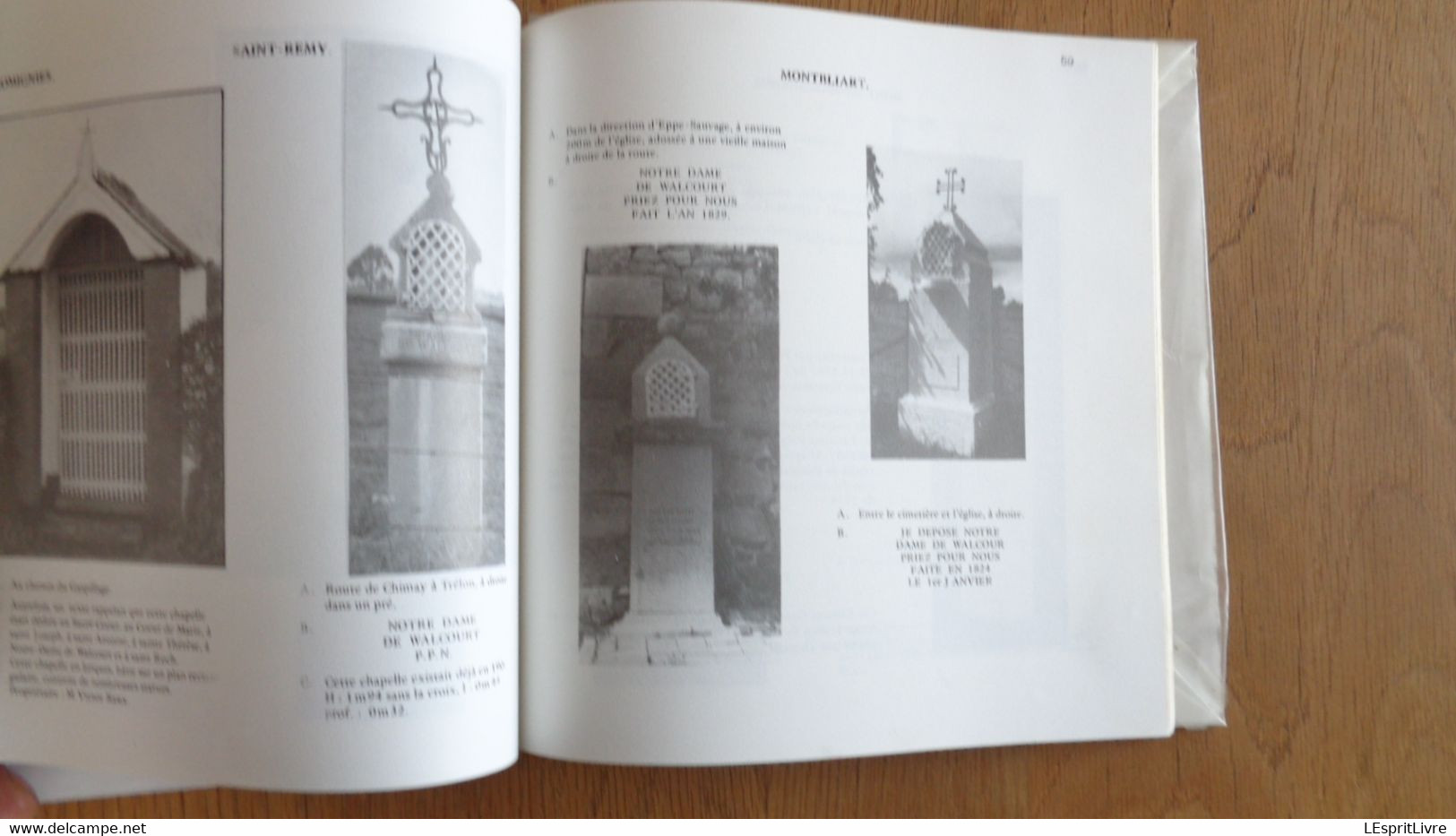 LES CHAPELLES DE NOTRE DAME DE WALCOURT EN FRANCE et EN BELGIQUE Régionalisme Ardenne Gaume Hainaut Namur