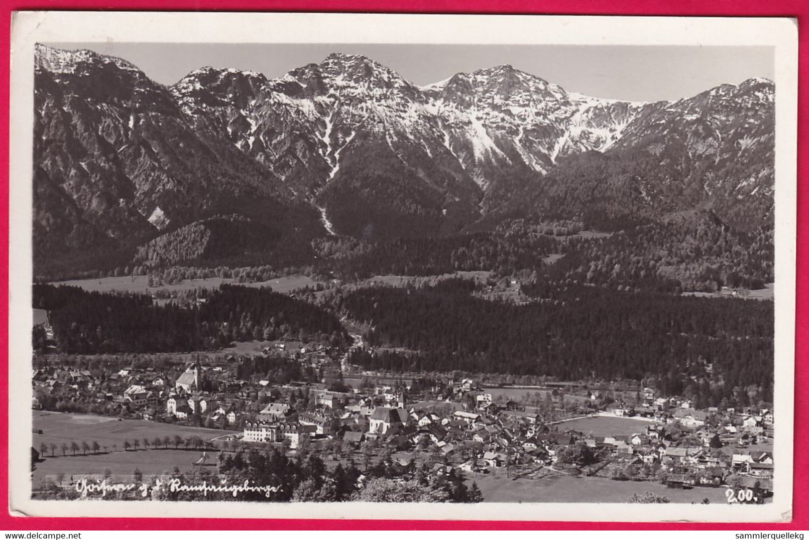 AK: Echtfoto - Goisern, Gelaufen 29. XI. 1933 (Nr. 5175) - Bad Goisern