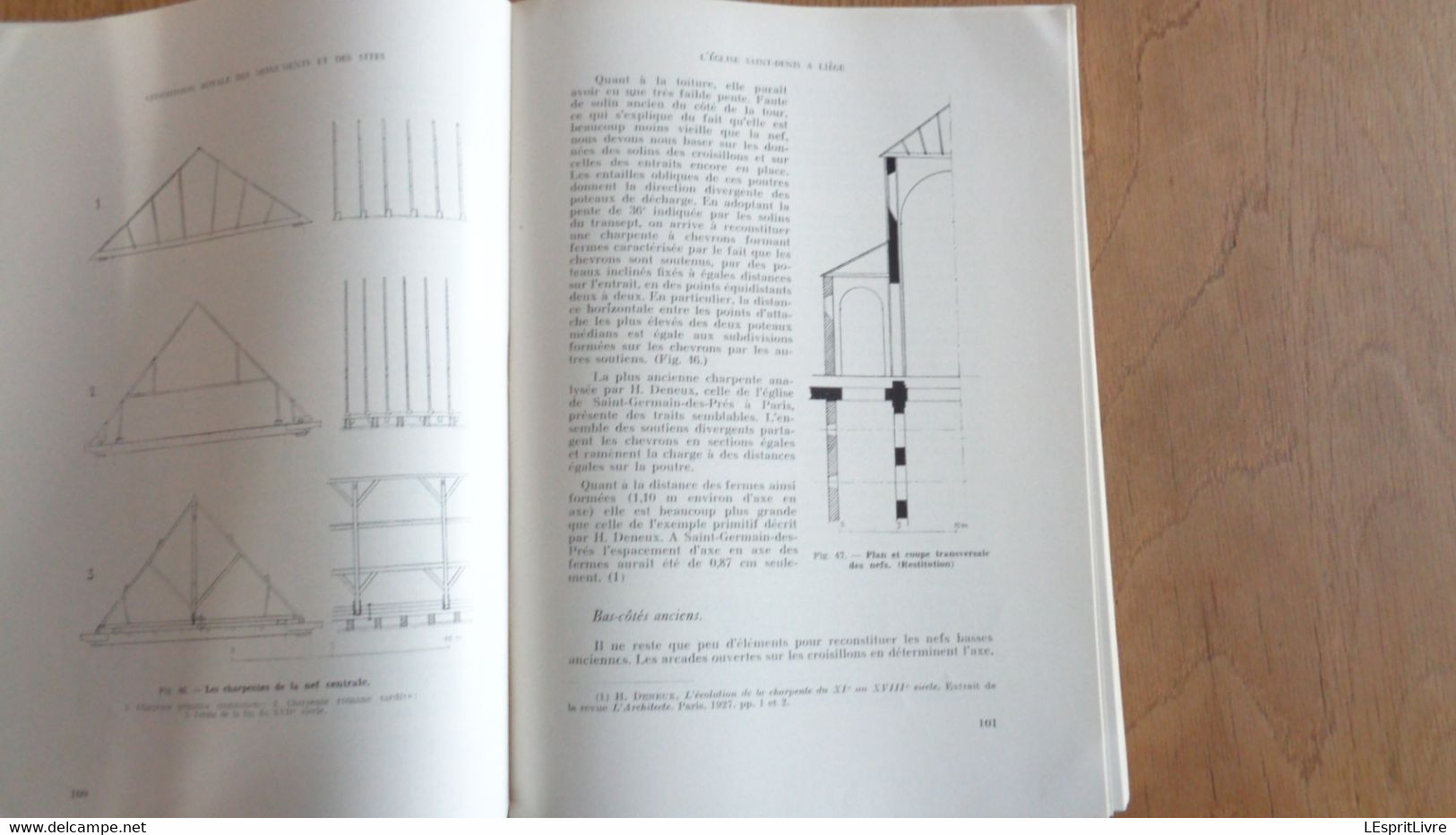 BULLETIN DE LA COMMISSION ROYALE DES MONUMENTS V 1954 Architecture Religieuse Liège Leefdaal Kerk Koksijde Ieper Heist