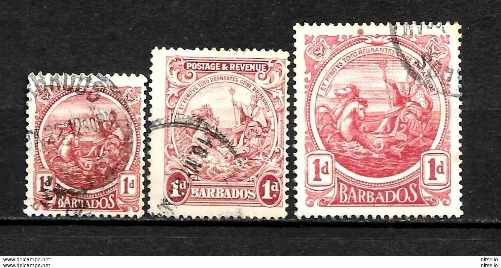 LOTE 2216  ///  COLONIAS INGLESAS - BARBADOS   ¡¡¡ OFERTA - LIQUIDATION !!! JE LIQUIDE !!! - Barbados (...-1966)