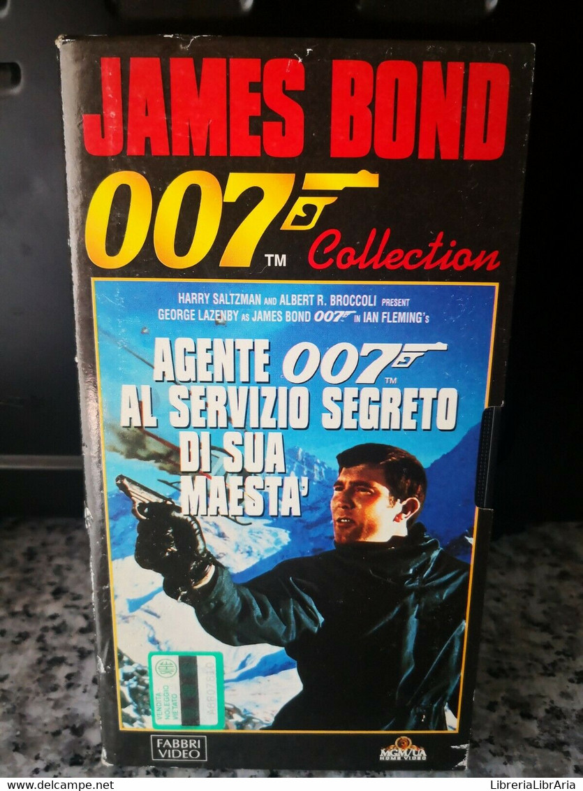 007 - Al Servizio Segreto Di Sua Maestà - Vhs -1996 - Fabbri Video -F - Sammlungen