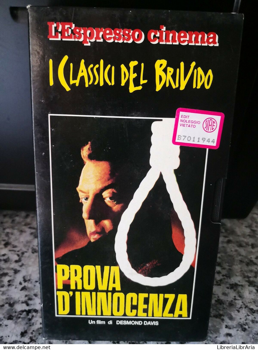 Prova D' Innocenza - Vhs - 1984 - L' Espresso Cinema -F - Lotti E Collezioni