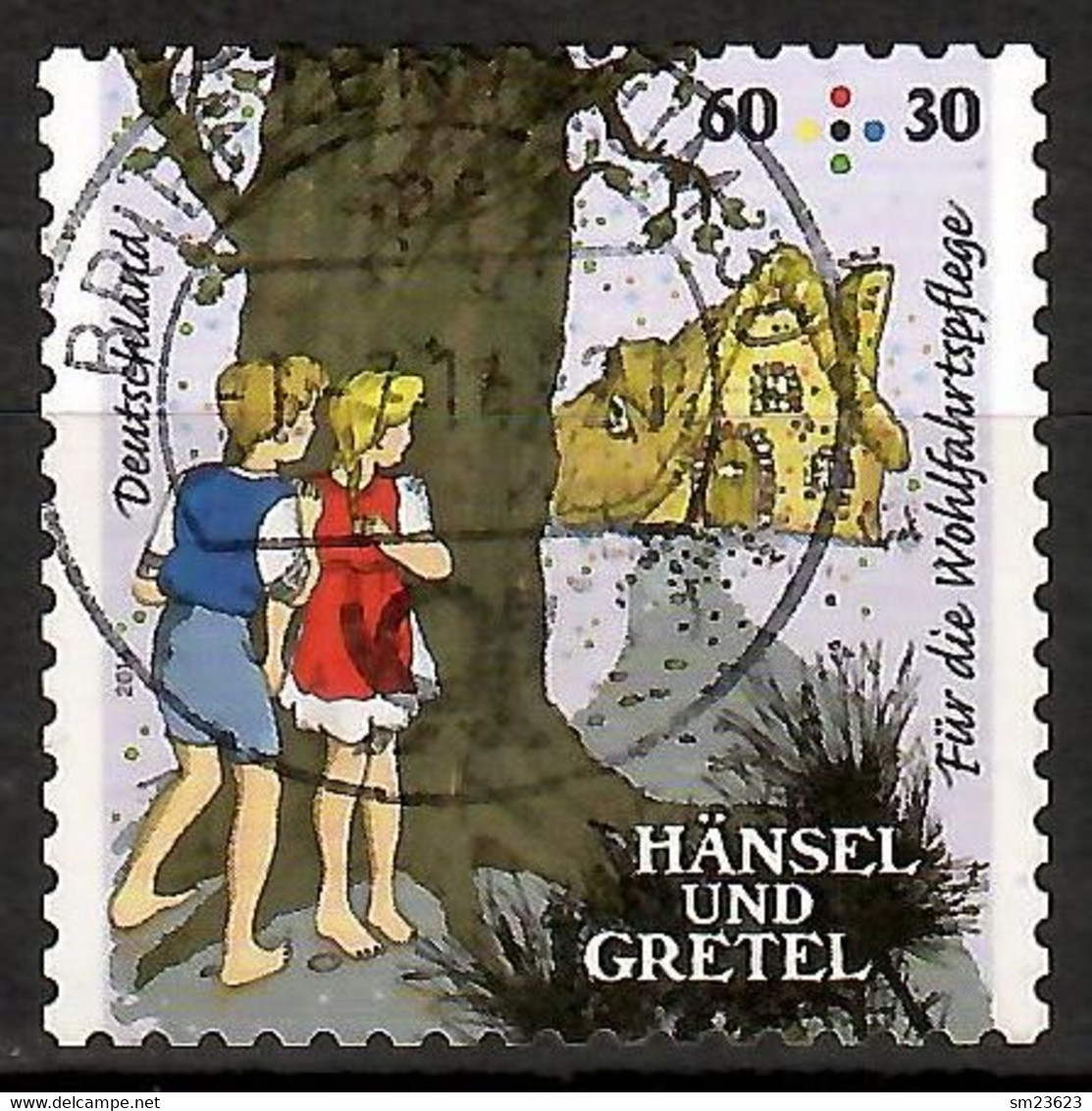 BRD 2014 Mi.Nr. 3061 , Hänsel Und Gretel - Grimms Märchen (I) - Selbstklebend - Gestempelt / Fine Used / (o) - Used Stamps