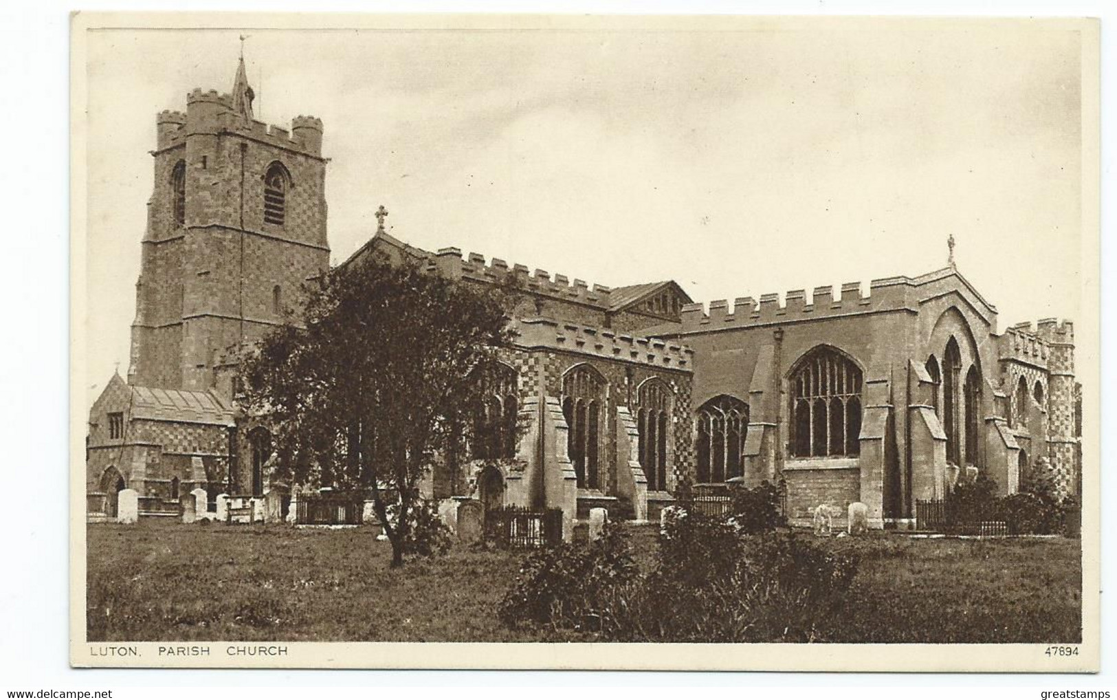 Bedfordshire Luton Parish Church Unused - Other & Unclassified