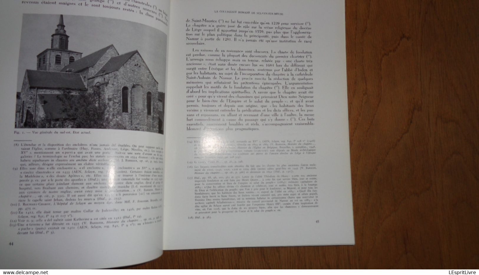 BULLETIN DE LA COMMISSION ROYALE DES MONUMENTS XVIII 1969 Architecture Tour Simone Nivelles Villa Rognée Sclayn Meuse