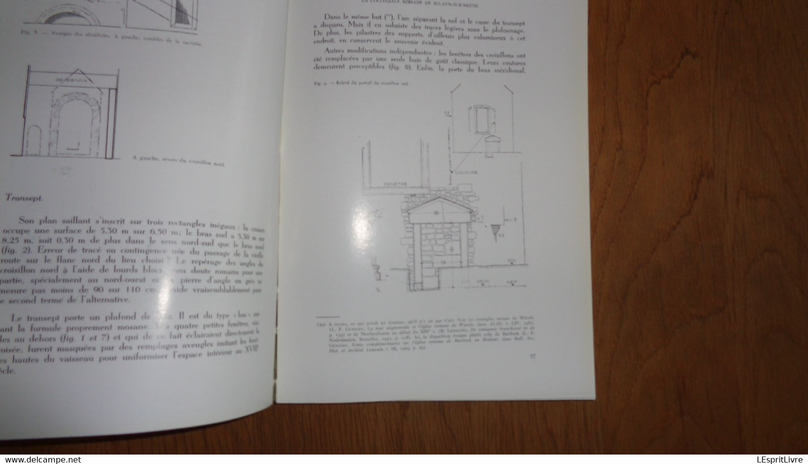 BULLETIN DE LA COMMISSION ROYALE DES MONUMENTS XVIII 1969 Architecture Tour Simone Nivelles Villa Rognée Sclayn Meuse