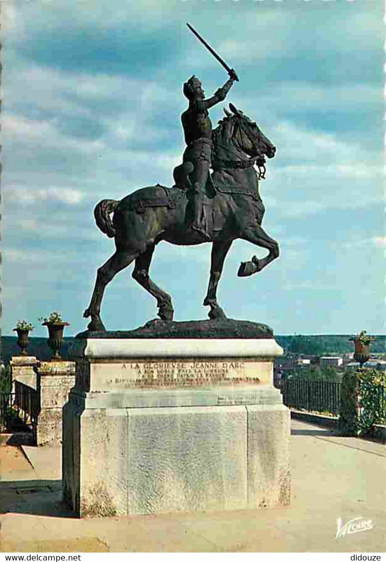 41 - Blois - La Statue équestre De Jeanne D'Arc Dans Les Jardins De L'évêché - CPM - Voir Scans Recto-Verso - Blois