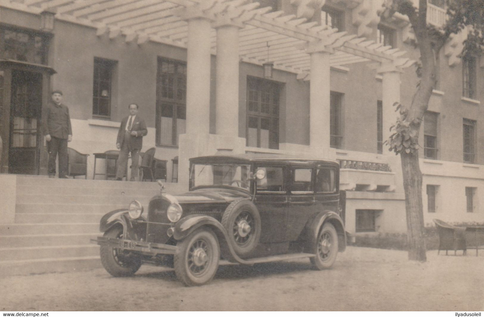 Millau Carte Photo Hotel De La Cie Du Midi Juin 1928 - Millau