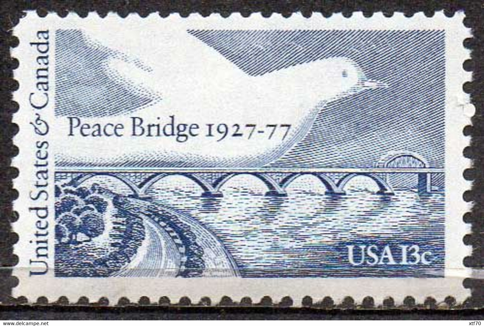 USA 1977 13¢ Peace Bridge - Ungebraucht