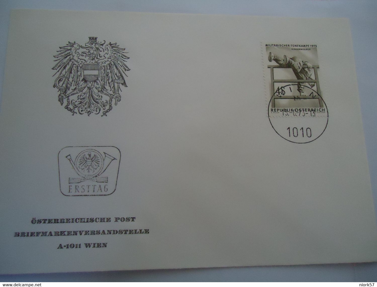 AUSTRIA FDC 1973 ATHLETICS - Sonstige & Ohne Zuordnung