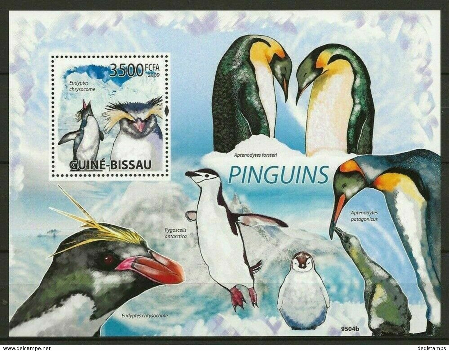 Guinea Bissau 2009 ☀ Wildlife Fauna Birds MS + SS ☀ MNH** - 3 Scans - Pájaros Cantores (Passeri)