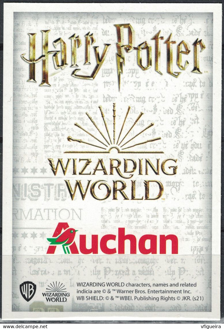 Carte Harry Potter Auchan Wizarding World Molly Weasley N° 56 - Harry Potter