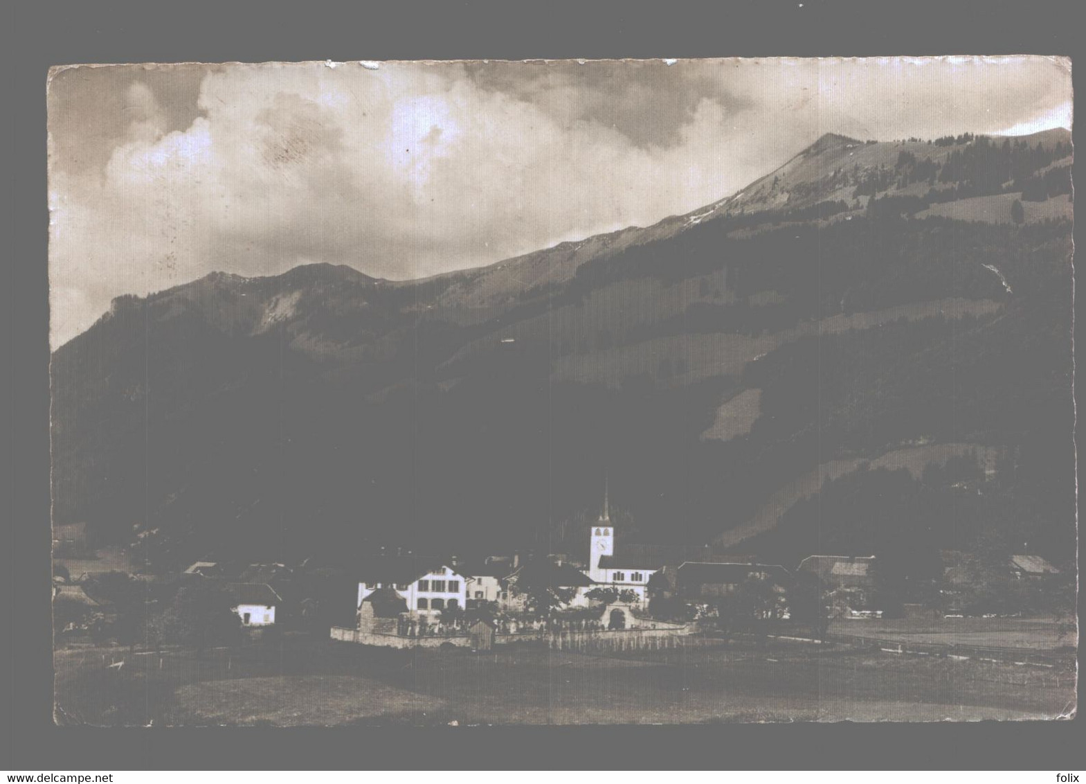 Grandvillard (Gruyère) - Carte Photo - Grandvillard