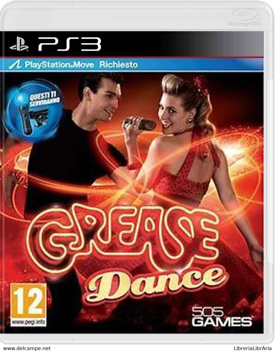 GREASE DANCE GIOCO PS3 PLAYSTATION 3  NUOVO SIGILLATO! VERSIONE ITALIANA! - Lotti E Collezioni