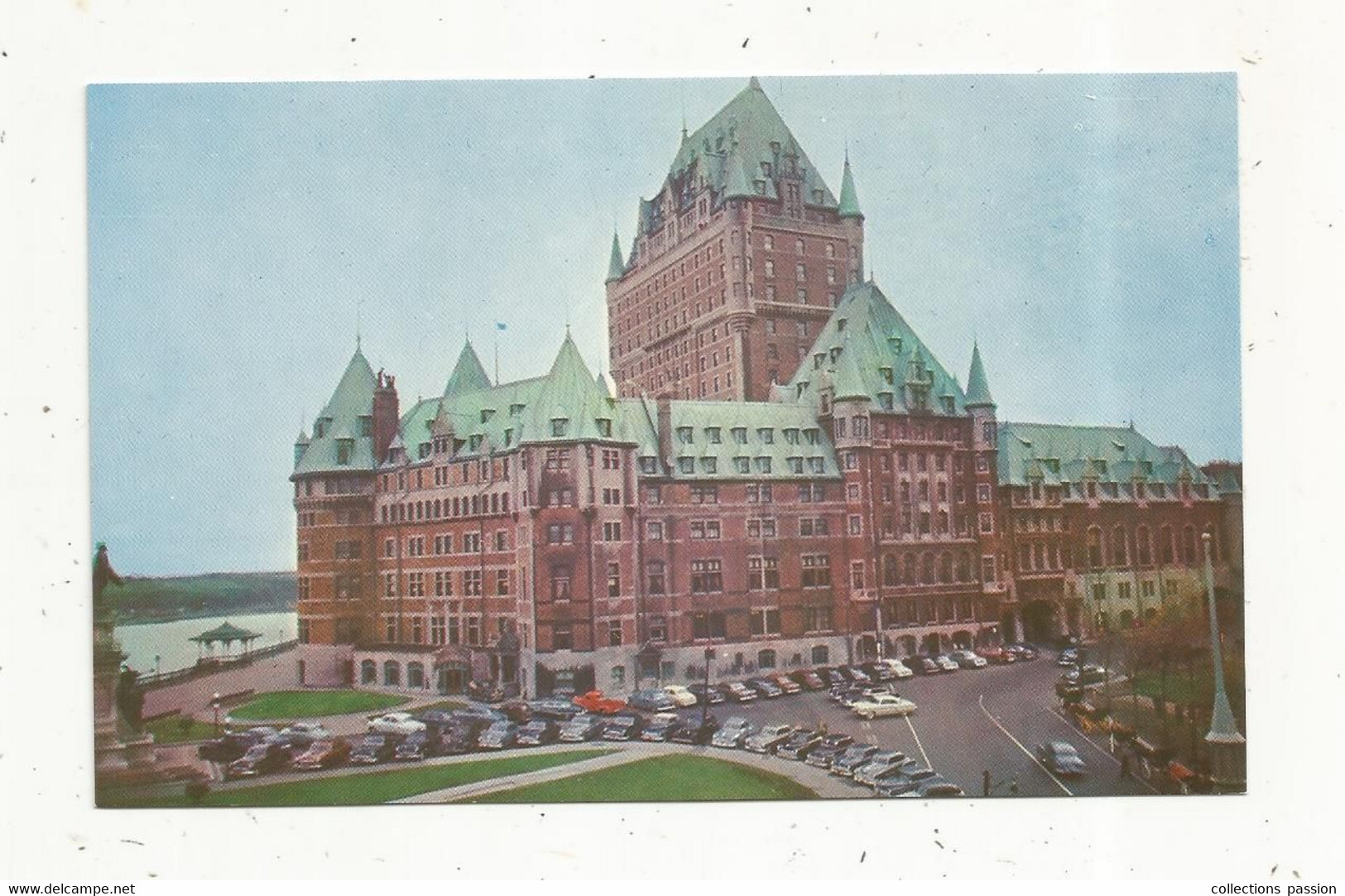 Cp, CANADA , QUEBEC , Chateau FRONTENAC , Photo S. J. Hayward , écrite - Québec - Château Frontenac