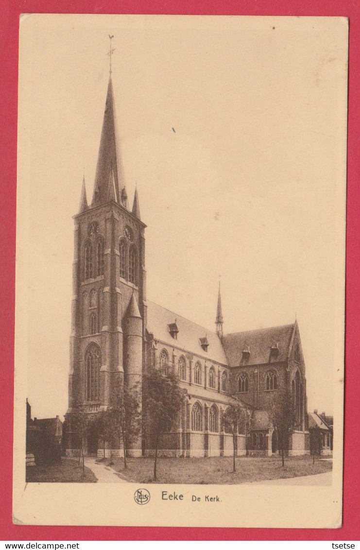 Eke -  De Kerk - 1939 ( Verso Zien ) - Nazareth