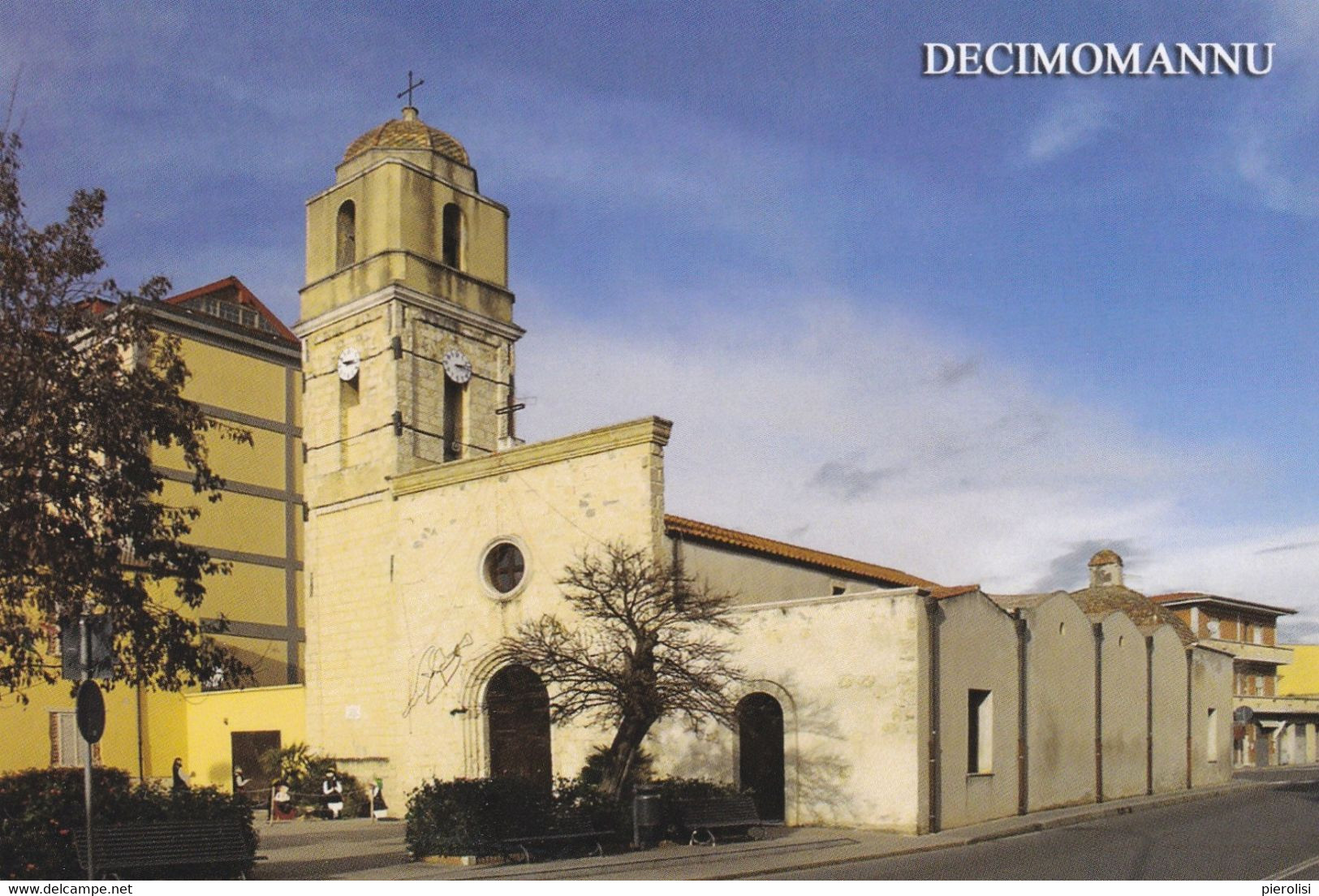 (R458) - DECIMOMANNU (Cagliari) - Chiesa Di Sant'Antonio Abate - Cagliari