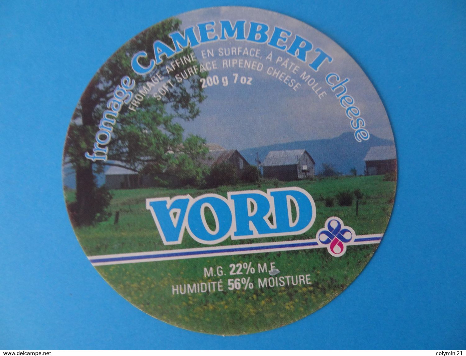 Etiquette De Camembert Vord Canada - Quesos