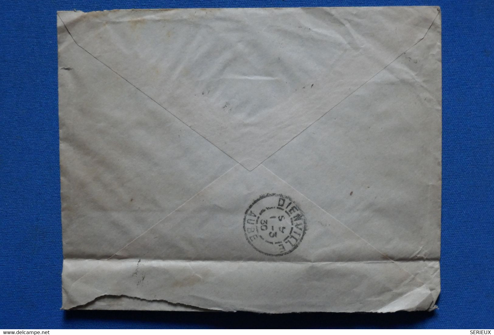 AD11 MAROC  BELLE LETTRE  1930  POUR  DIEUVILLE  FRANCE  +AEROPHILATELIE +PAIRE DE TP + AFFRANCH. PLAISANT - Covers & Documents