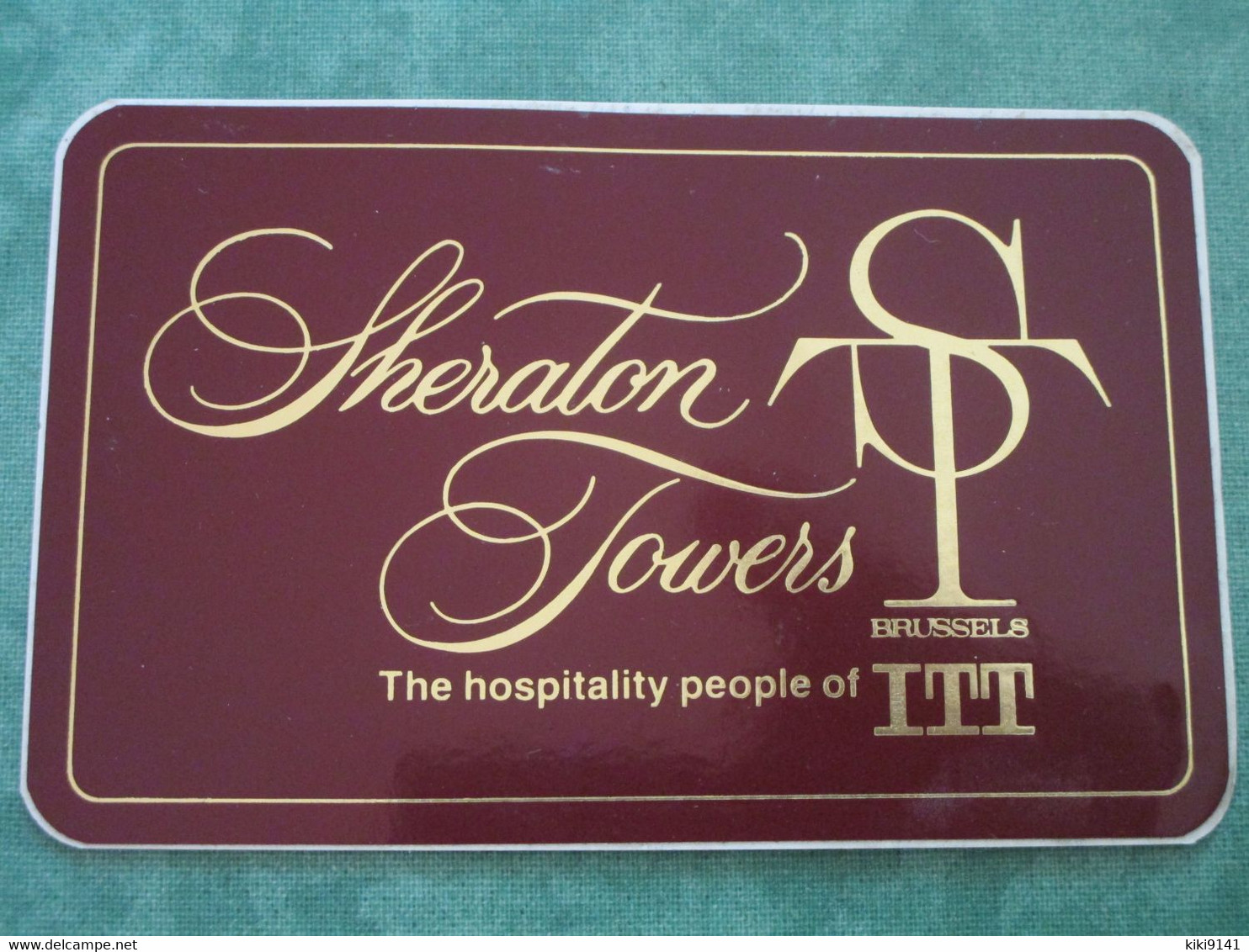 SHERATON TOUVERS (autocollant) - Cafés, Hôtels, Restaurants