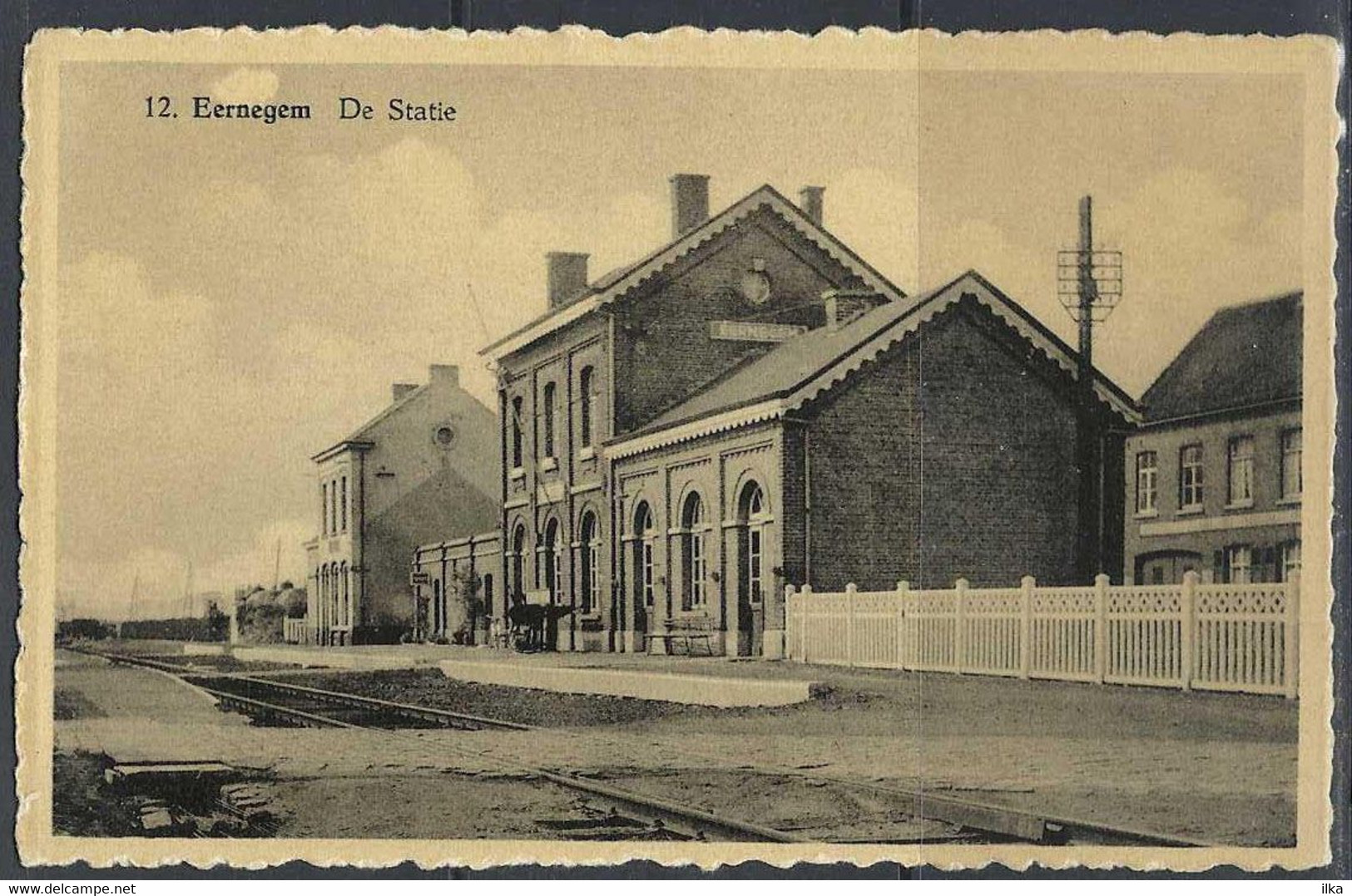 Eernegem - De Statie - La Station - The Station - Der Bahnhof. - Ichtegem