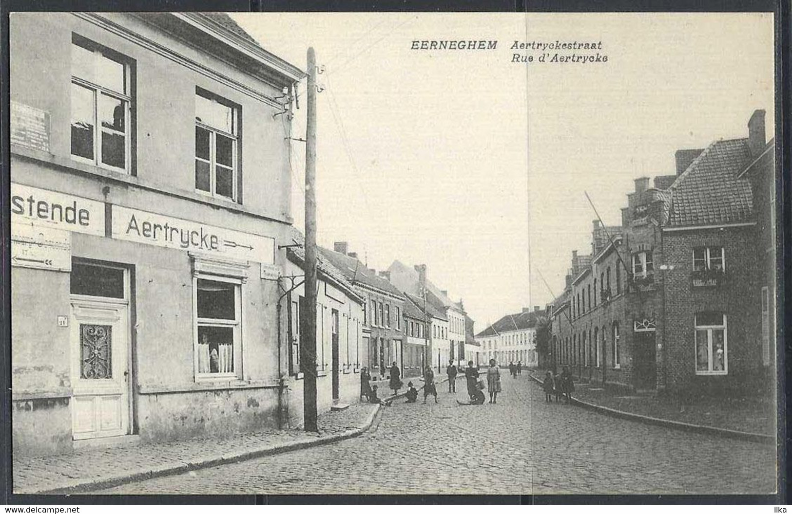 Eernegem - Aertryckestraat - Rue D'Aertrycke. - Ichtegem