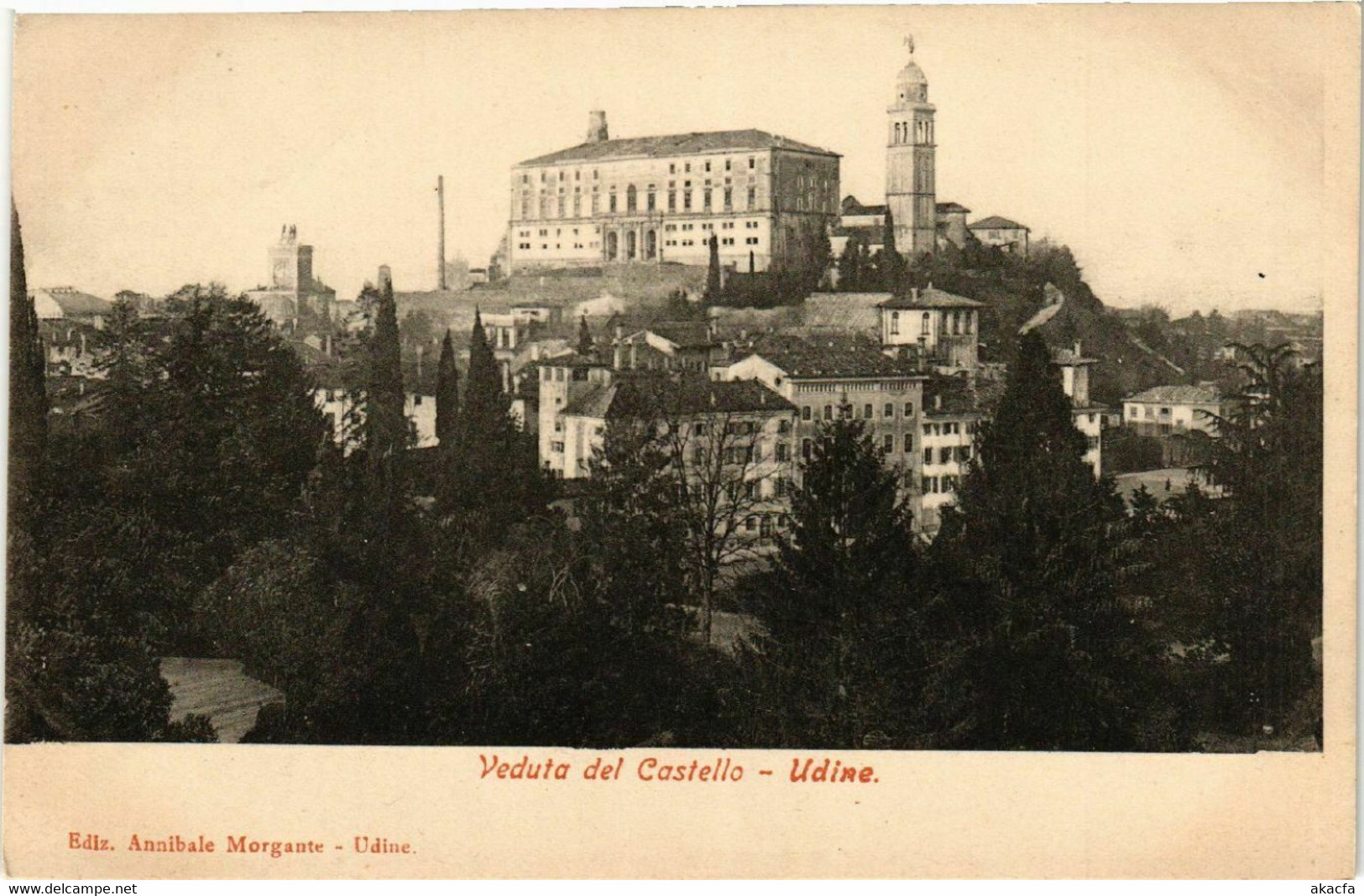 CPA AK Veduta Del Castello - UDINE ITALY (397439) - Udine