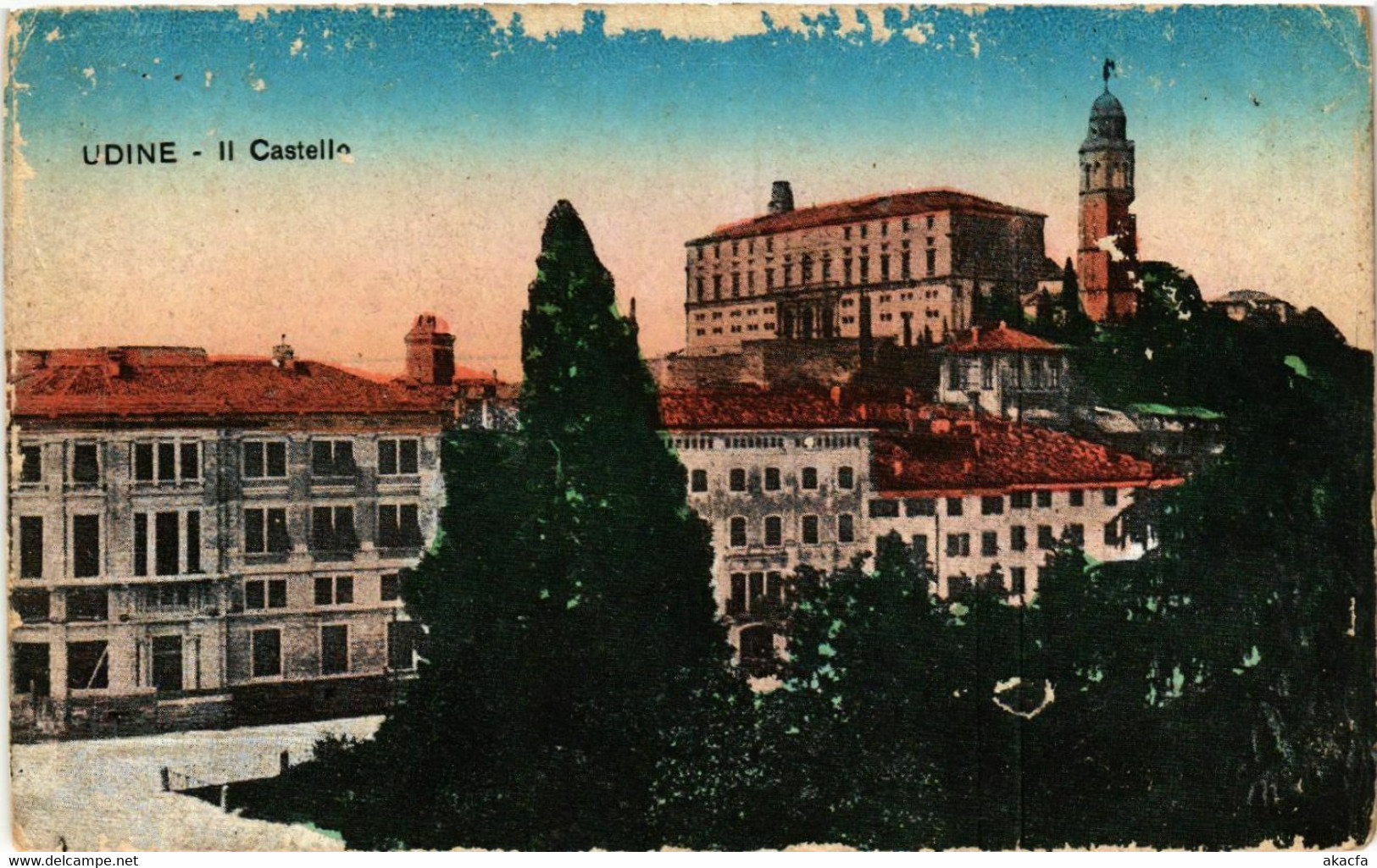 CPA AK UDINE Il Castello ITALY (397493) - Udine