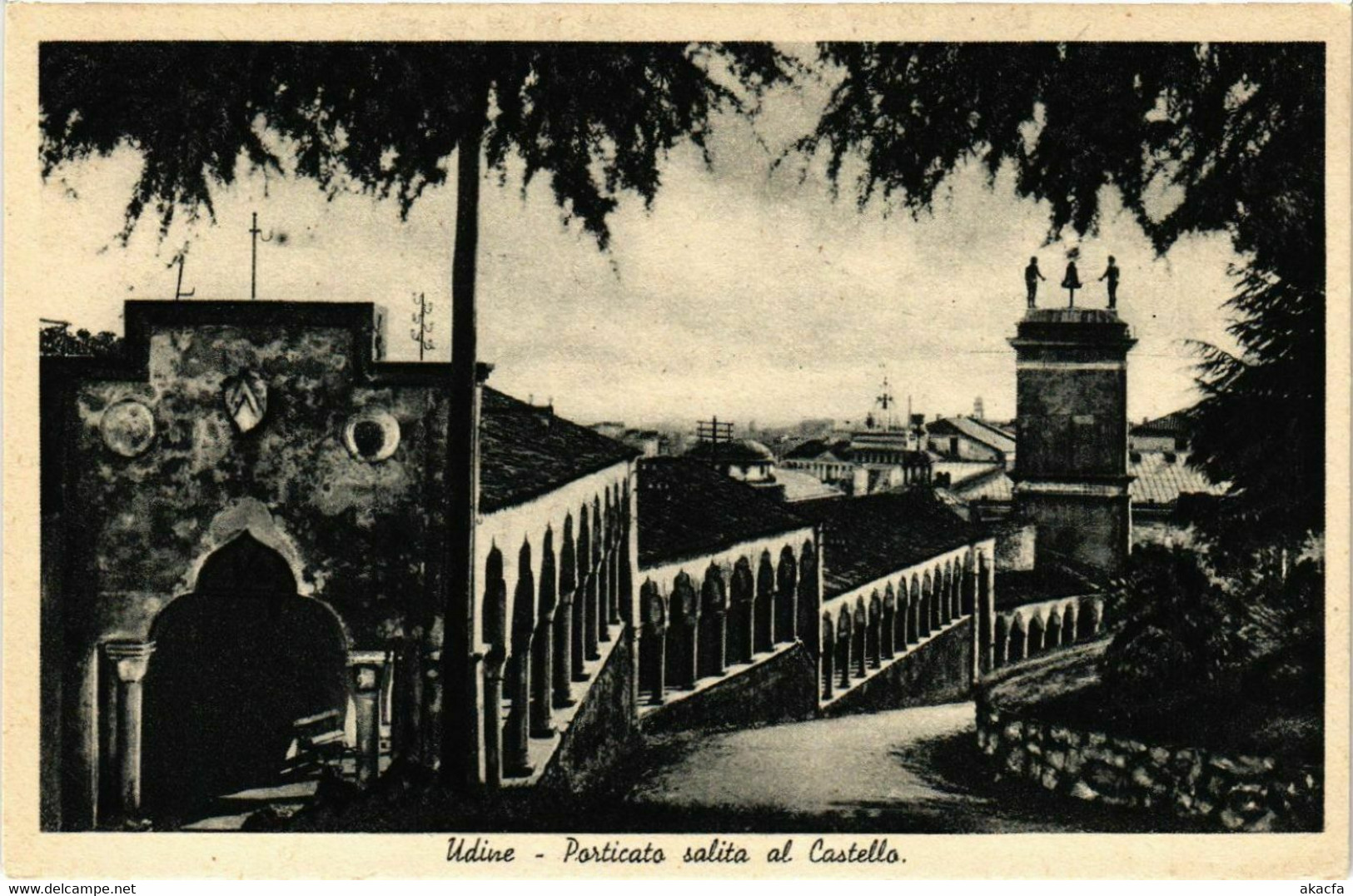 CPA AK UDINE Particato Salita Al Castello ITALY (397497) - Udine