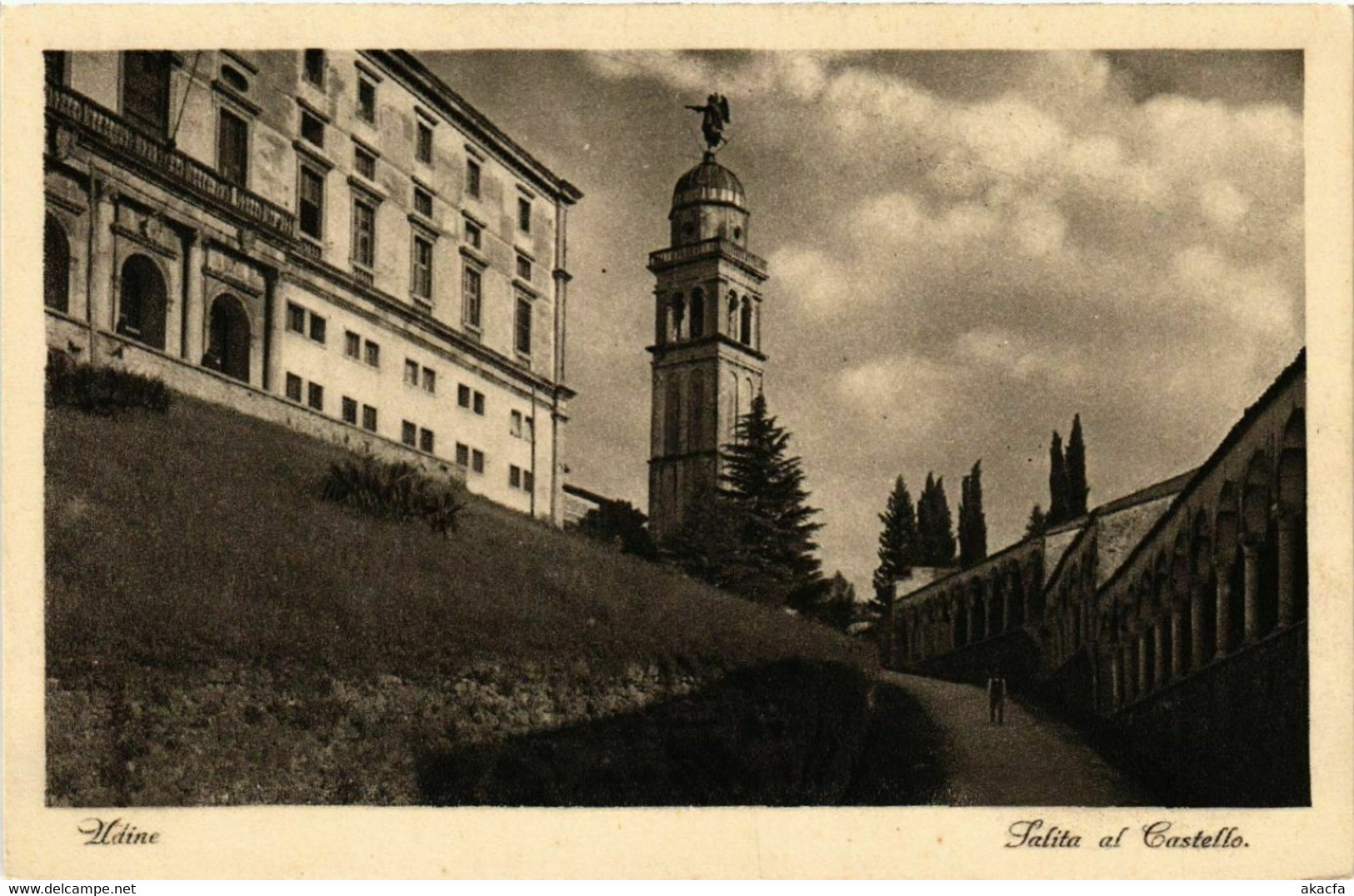 CPA AK UDINE Salita Al Castello ITALY (397511) - Udine
