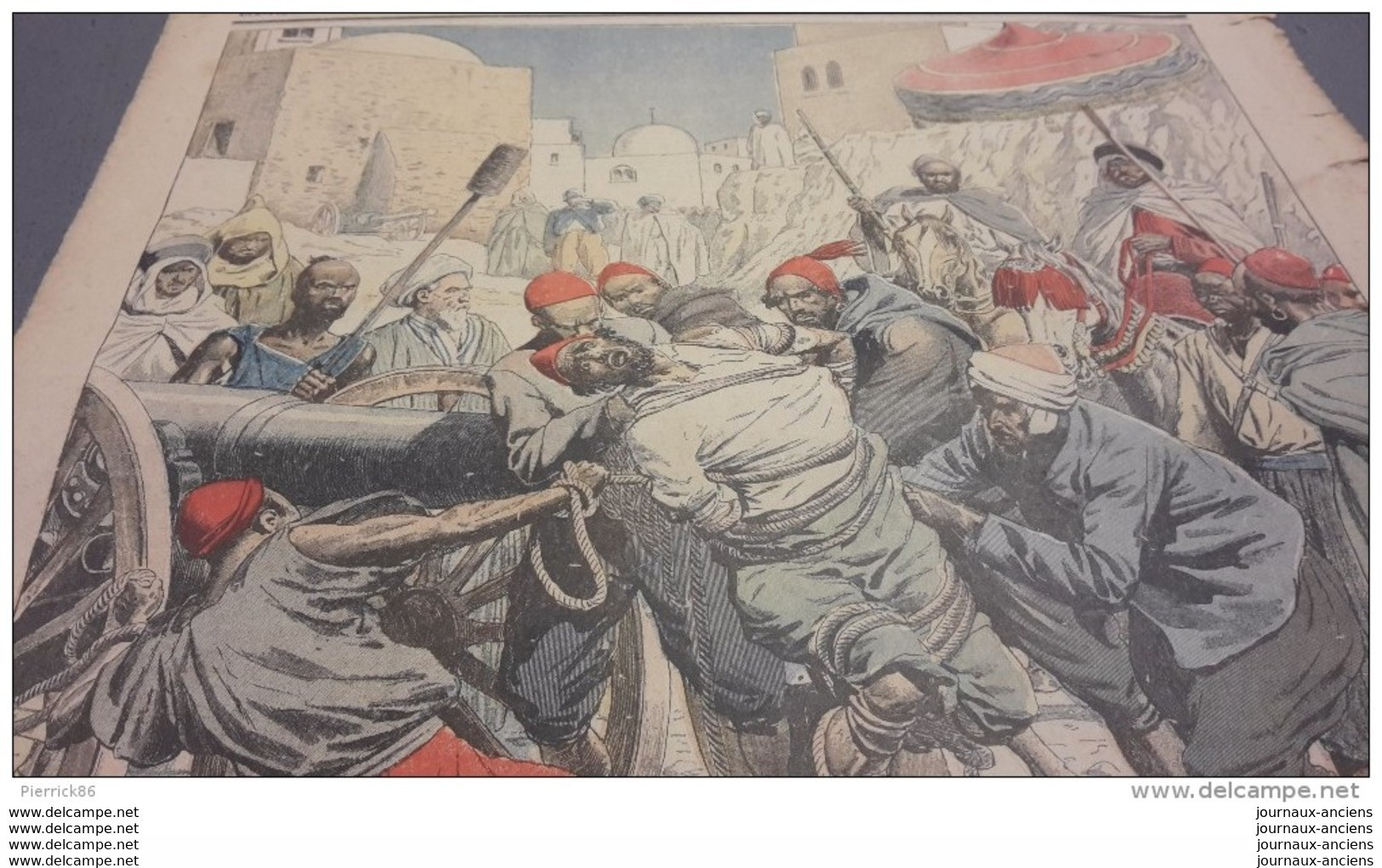 1906 COMMENT SE VENGE LE PRETENDANT MAROCAIN - INCENDIE DES ÉCURIES DE COURSES DE LORD DERBY - LE PETIT JOURNAL - General Issues