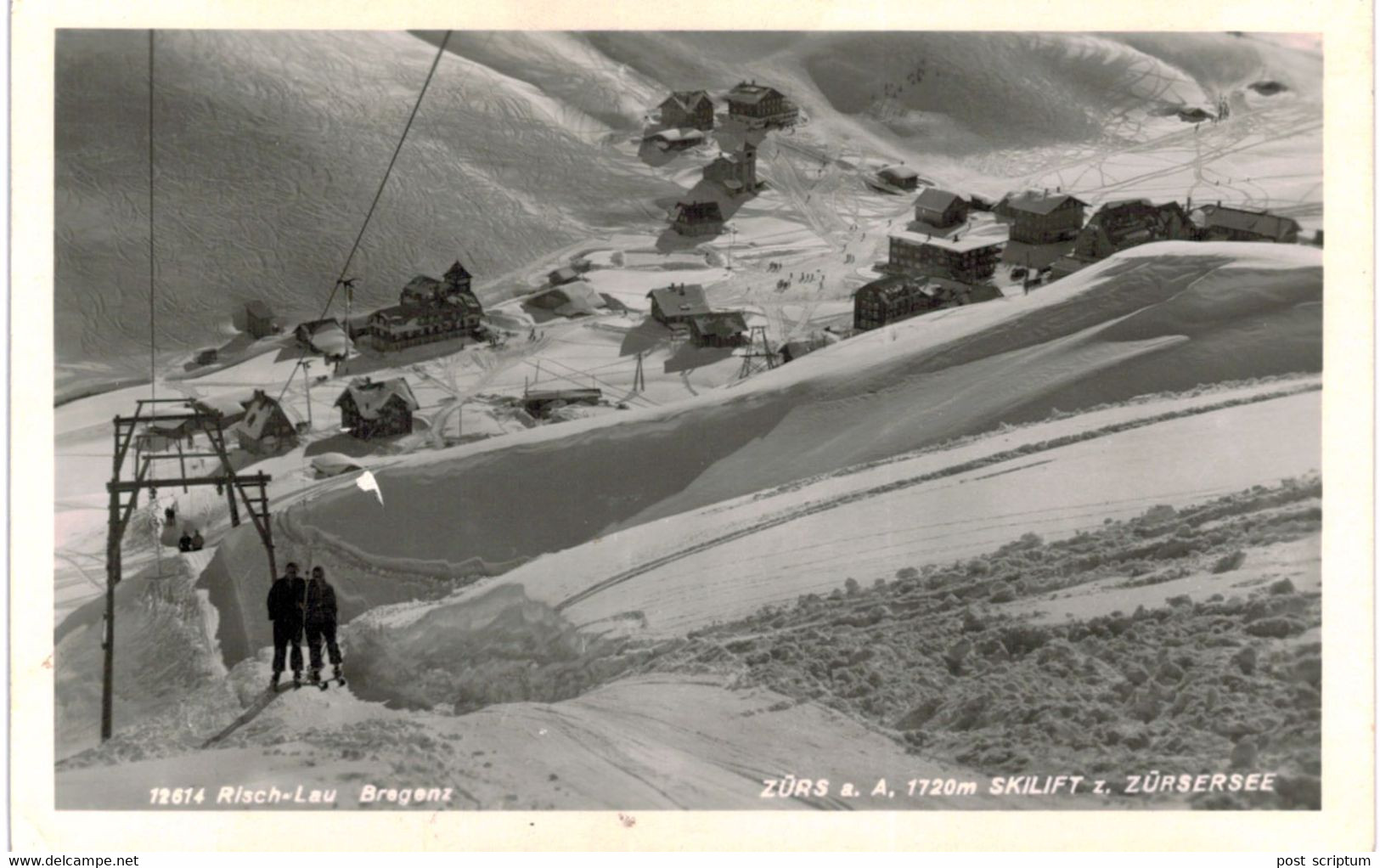 Autriche - Zürs Skilift Z. Zürsersee - Zürs