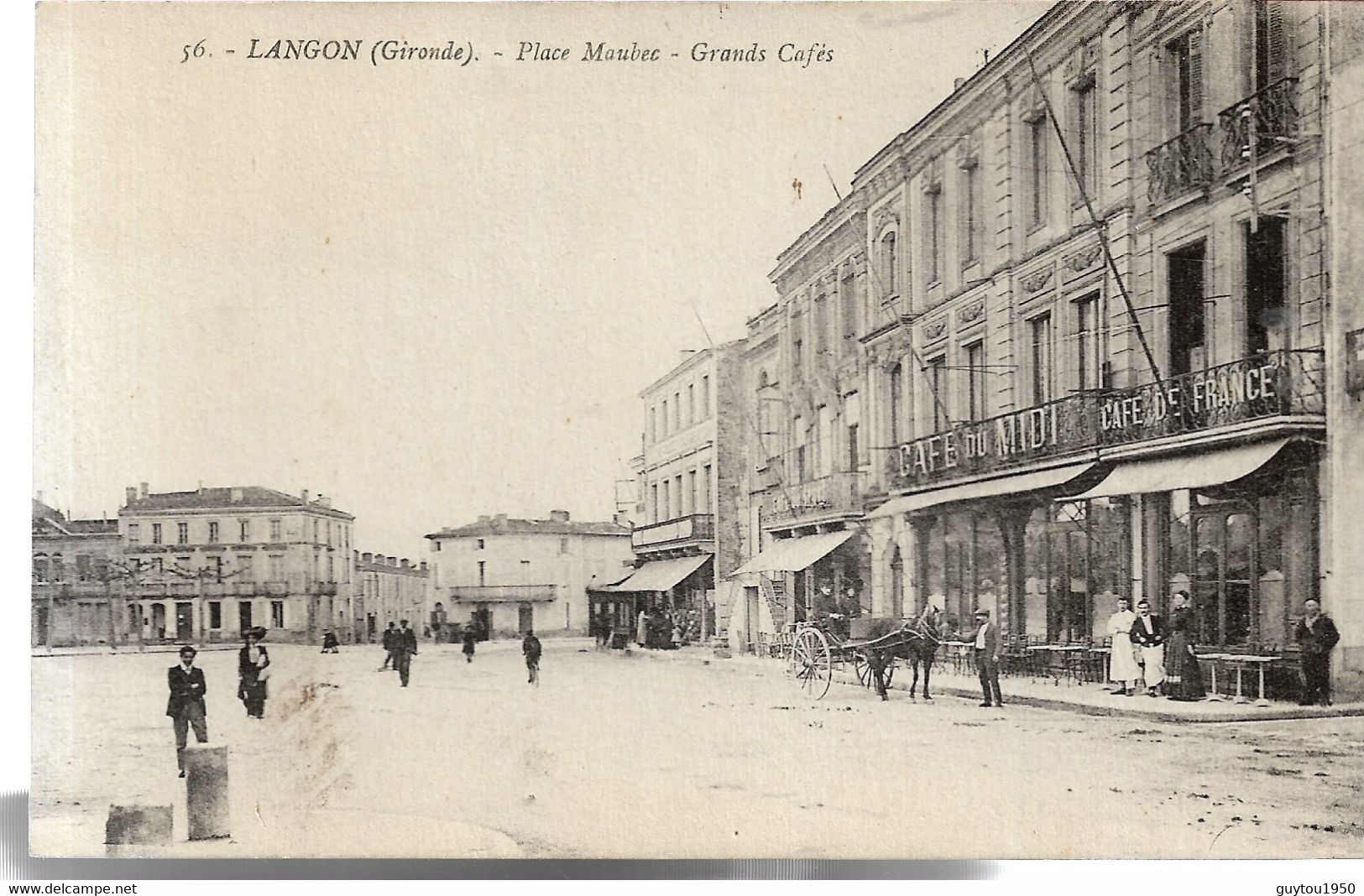Gironde Lot De 20 Cpa Lesparre Langon - 5 - 99 Postales