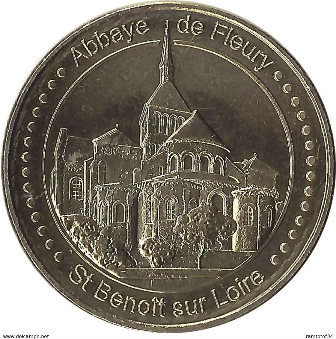 2021 MDP128 - SAINT-BENOÎT-SUR-LOIRE - Abbaye De Fleury / MONNAIE DE PARIS - 2021