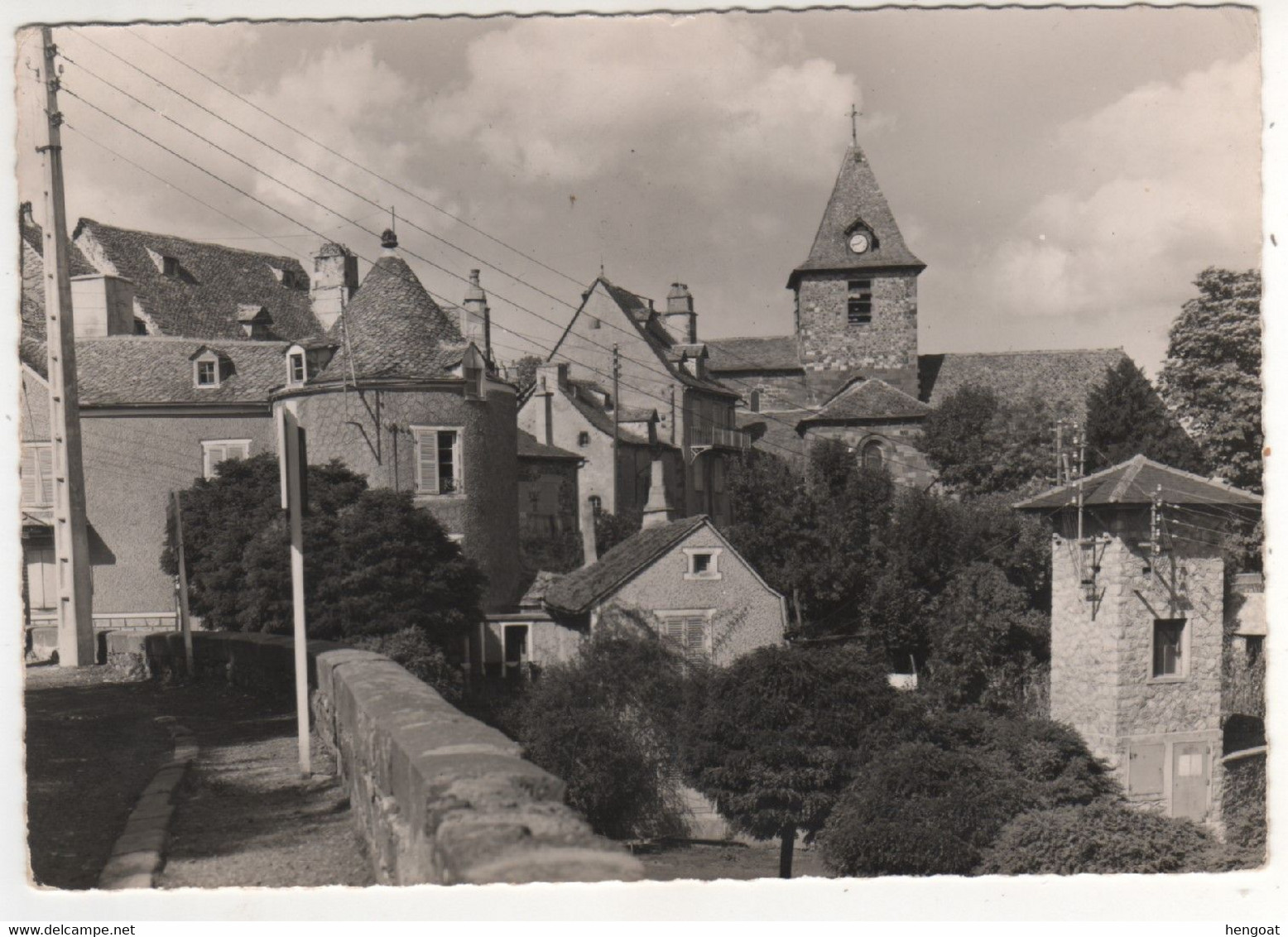 Timbre Yvert N° 936,  Laennec ,  Sur Cp , Carte Du 27/07/1955 De Mur De Barrez - Brieven En Documenten