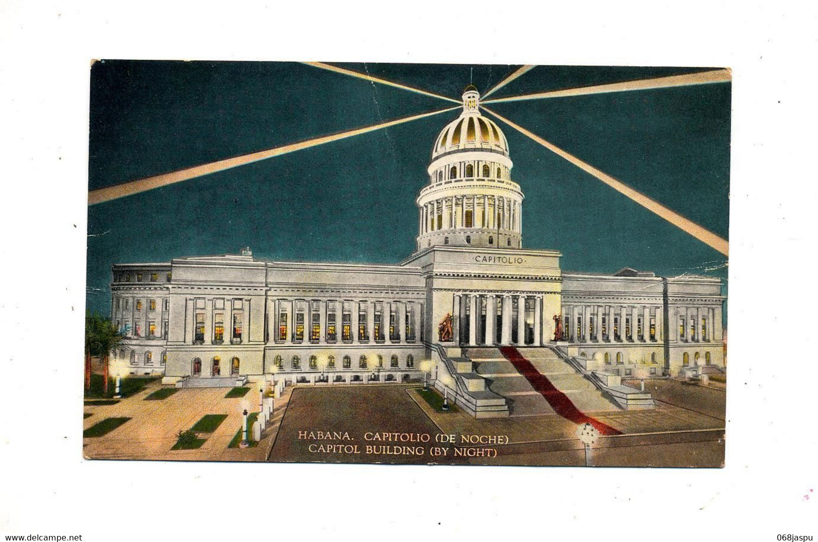 Carte Cuba Habanna Capitol - Autres & Non Classés
