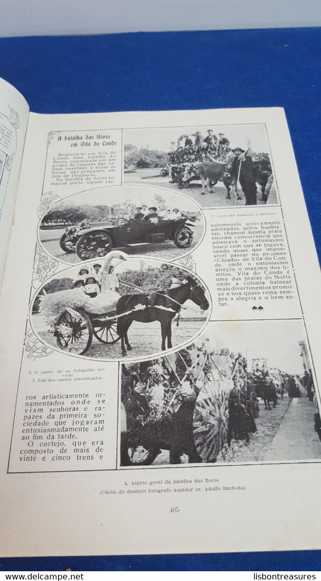 ANTIQUE PORTUGUESE MAGAZINE ILUSTRAÇÃO PORTUGUESA  UMA VISITA AOS BIJAGOS DA GUINÉ AND MORE 1913 - Revues & Journaux