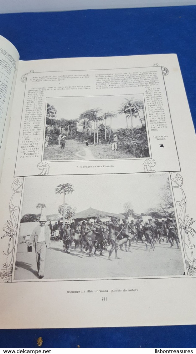 ANTIQUE PORTUGUESE MAGAZINE ILUSTRAÇÃO PORTUGUESA  UMA VISITA AOS BIJAGOS DA GUINÉ AND MORE 1913 - Revues & Journaux