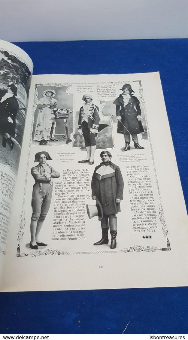 ANTIQUE PORTUGUESE MAGAZINE ILUSTRAÇÃO PORTUGUESA A ILHA DO CORVO A LUTA CONTRA A SERPENTE AND MORE 1912 - Zeitungen & Zeitschriften