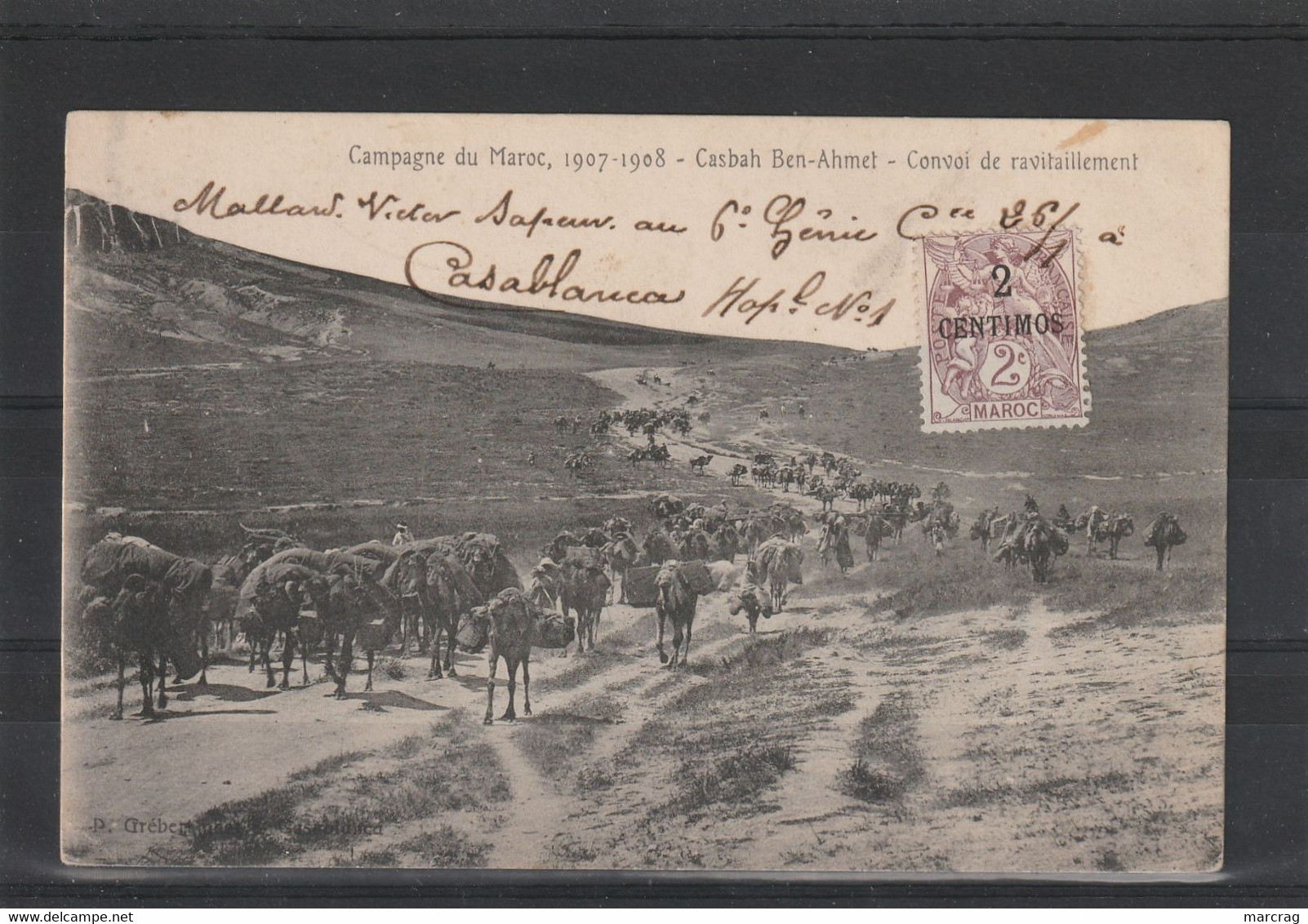 CARTE POSTALE DE 1908 - Covers & Documents