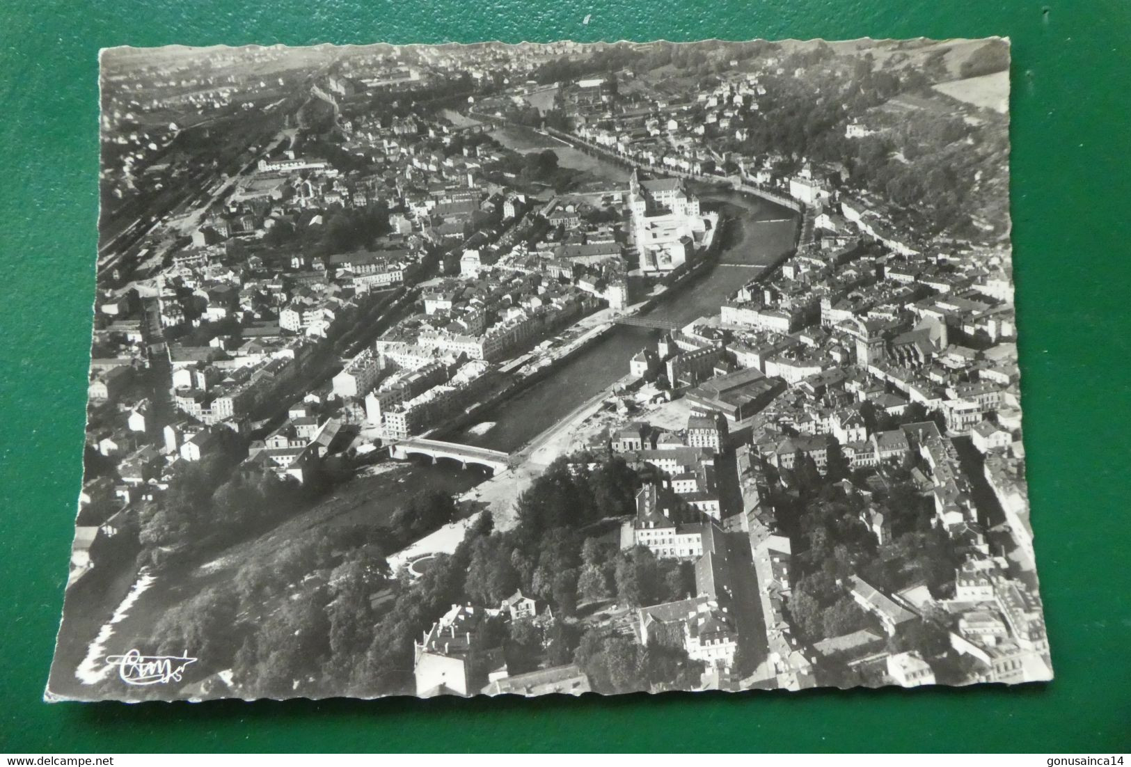 P1/VUE AERIENNNE CENTRE OUEST DE LA VILLE 88 EPINAL VOSGES ECRITE EN 1952 EDITIONS CIM - Epinal