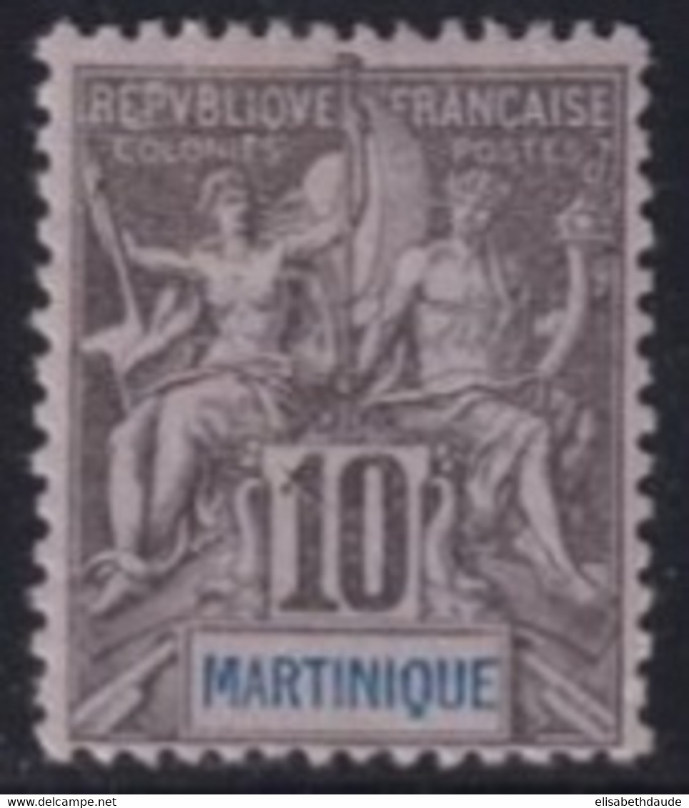 MARTINIQUE - YVERT N°35 * MH - COTE 2022 = 15 EURO - - Unused Stamps