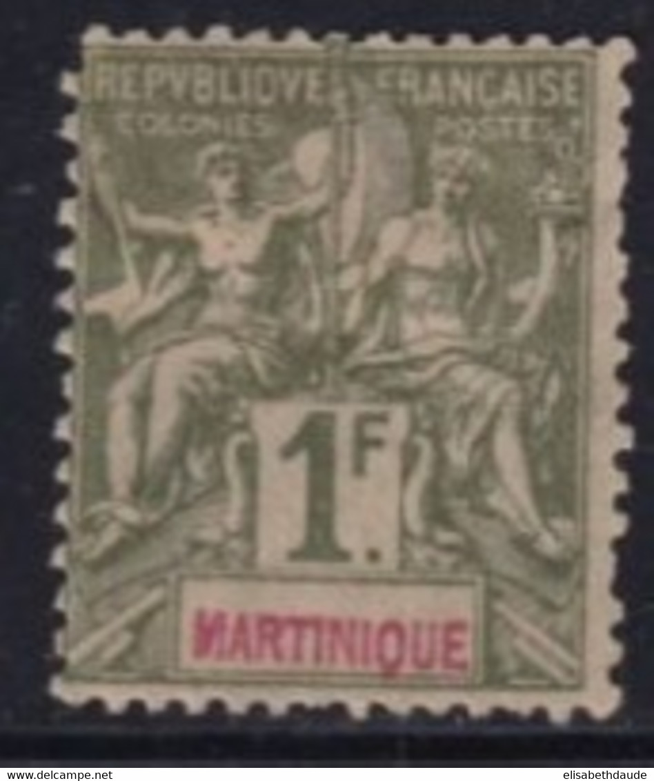 MARTINIQUE - YVERT N°43 * MH - COTE 2022 = 42 EURO - - Neufs