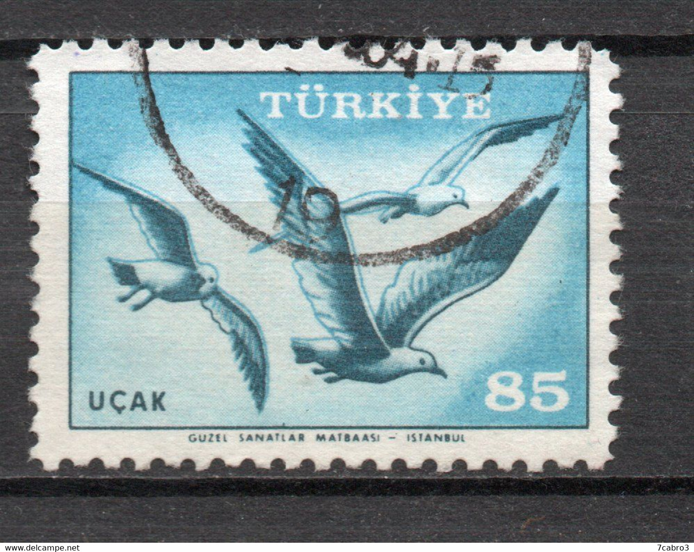 Turquie Poste Aérienne Y&T N° 45  * Oblitéré - Airmail