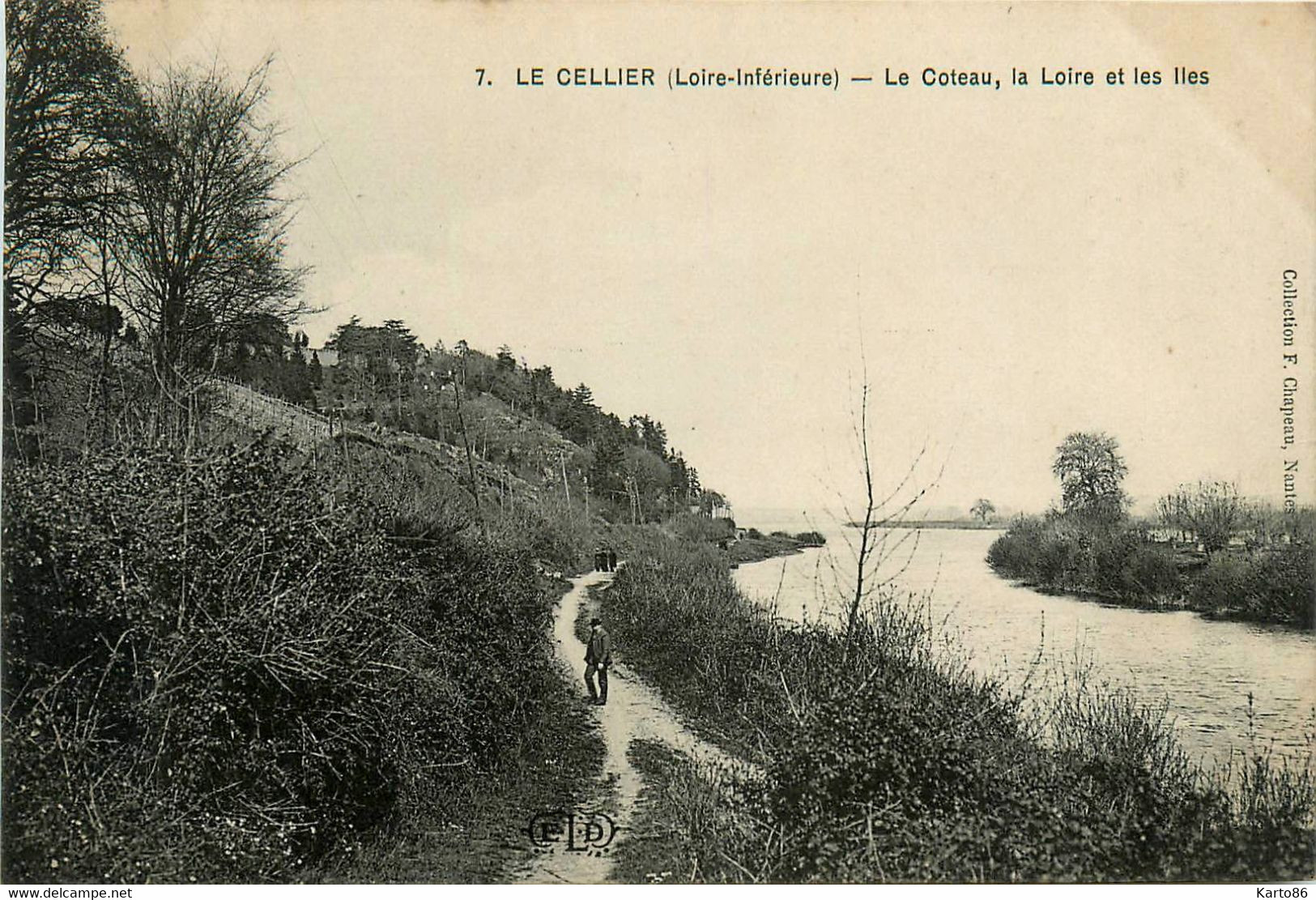 Le Cellier * Le Coteau * La Loire Et Les Iles * Chemin - Le Cellier