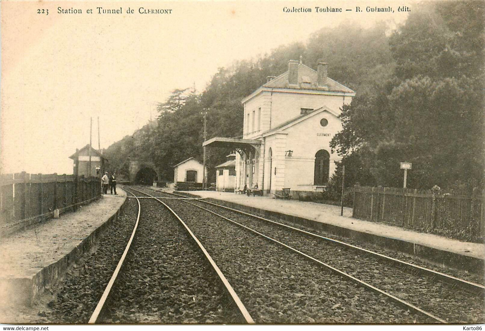 Le Cellier * Station Et Tunnnel De Clermont * Gare * Ligne Chemin De Fer - Le Cellier