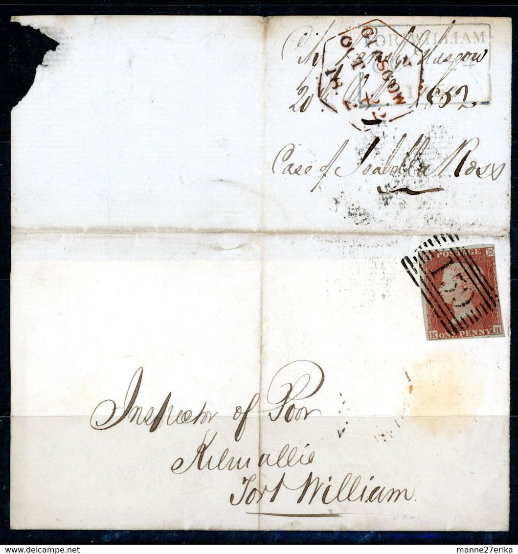 -GB-1852-"Folded Letter" - Covers & Documents