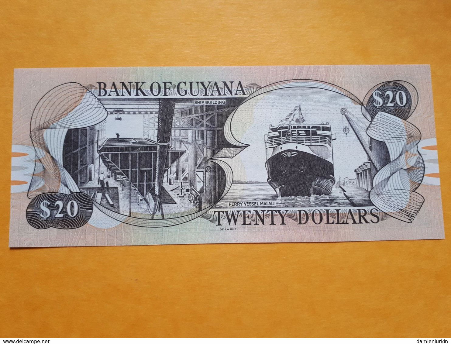 GUYANA 20 DOLLARS 2018 UNC P-30g - Guyana