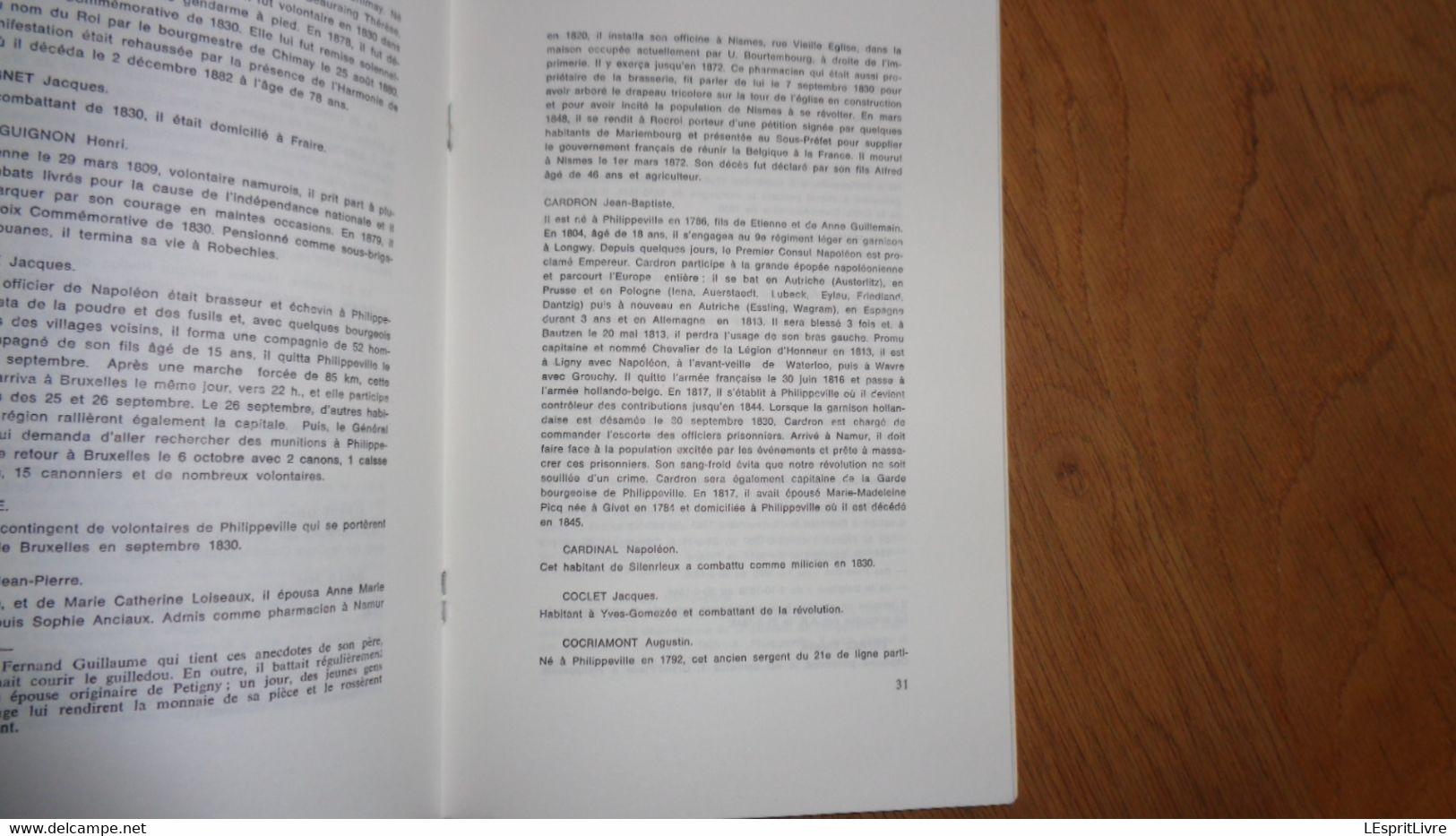 EN FAGNE ET THIERACHE N° 89 1990 Régionalisme Guerre 40 45 Mai 40 Neuville Piron Froidchapelle Révolution 1830 Couvin