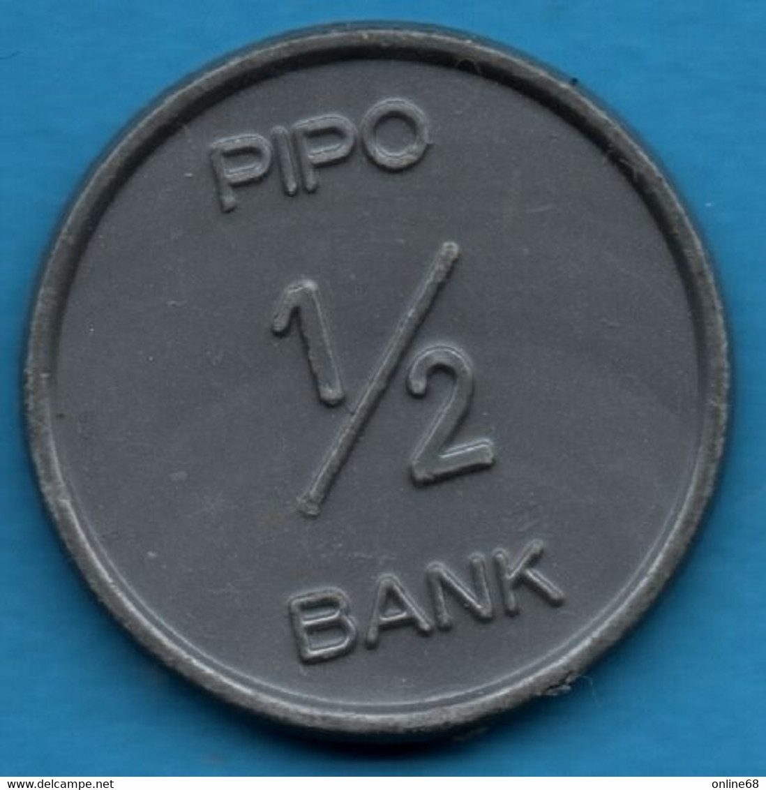 PIPO 1/2 BANK PLASTIC - Fictifs & Spécimens